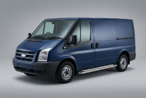 Ford Transit 2000–2014 Zijtreden Maydos V2 (2 st., aluminium/RVS) L1 (kort) foto 1