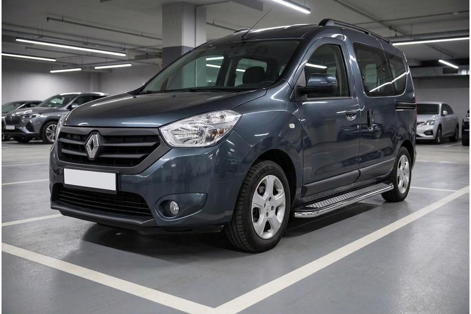 Dacia Dokker 2013–2022 Zijtreden Maydos V2 (2 st., aluminium/RVS) Image