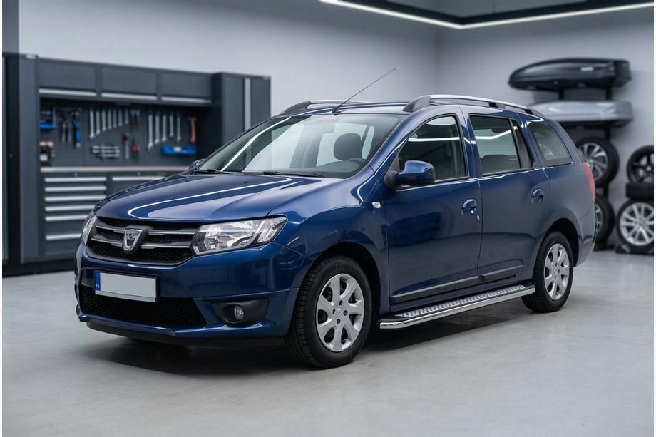 Renault Logan MCV 2013–2022 Zijtreden Maydos V2 (2 st., aluminium/RVS) Image
