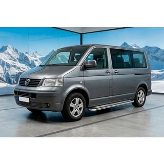 Zijtreden Maydos V2 (2 st., aluminium/RVS) Volkswagen T5 Caravelle 2004–2010 foto 1