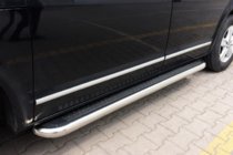 Volkswagen T5 2010–2015 Zijtreden Maydos V2 (2 st., aluminium/RVS) Alleen voor korte wielbasis foto 6