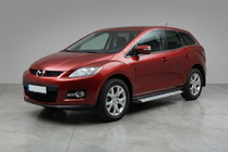 Mazda CX-7 2006–2012 Zijtreden Maya V2 (set van 2, aluminium) foto 1