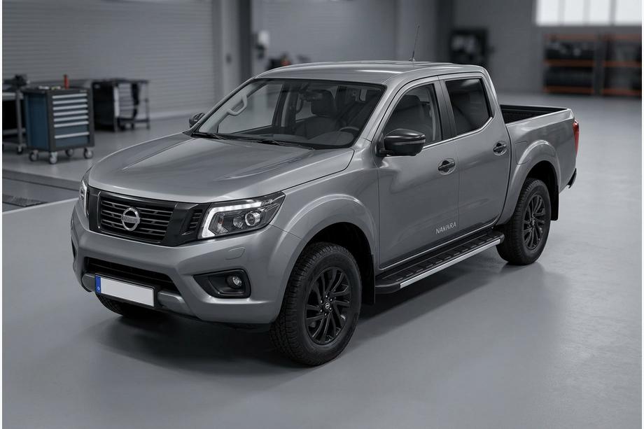Nissan Navara/NP300 2016– Duru zijtreden (set van 2, aluminium) Image