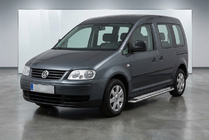 Volkswagen Caddy 2004–2010 Zijtreden Maydos V2 (2 st., aluminium/RVS) Maxi basis foto 1