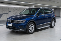 Volkswagen Tiguan 2016–2023 Zijtreden Maya V2 (set van 2, aluminium) foto 1