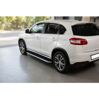 Tayga side steps (set van 2, aluminium) foto 1