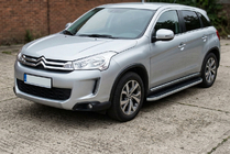 Citroen C-4 Aircross 2012–2017 Tayga side steps (set van 2, aluminium) foto 1
