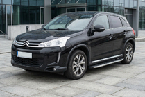 Citroen C-4 Aircross 2012–2017 Fullmond side steps (set van 2, aluminium) foto 1
