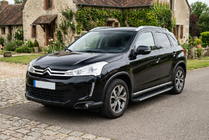 Citroen C-4 Aircross 2012–2017 Side steps Maya V1 (2 stuks, aluminium) foto 1