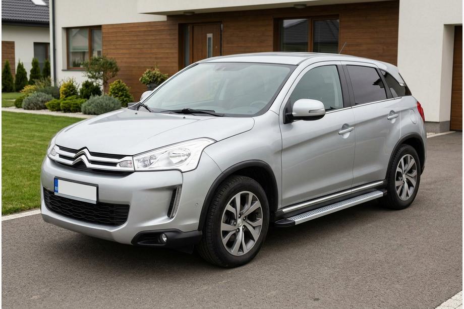 Citroen C-4 Aircross 2012–2017 Zijtreden Maya V2 (set van 2, aluminium) Image