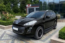Peugeot 4007 2007–2013 Allmond Black zijtreden (2 st., aluminium) foto 1