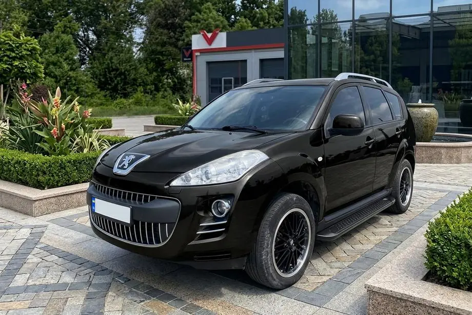 Peugeot 4007 2007–2013 Allmond Black zijtreden (2 st., aluminium) Image