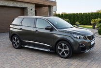 Peugeot 5008 2016–2023 Line side steps (set van 2, aluminium) foto 1
