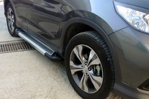 Honda CRV 2017–2022 Line side steps (set van 2, aluminium) foto 1