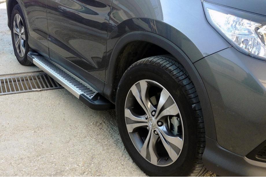 Honda CRV 2017–2022 Line side steps (set van 2, aluminium) Image