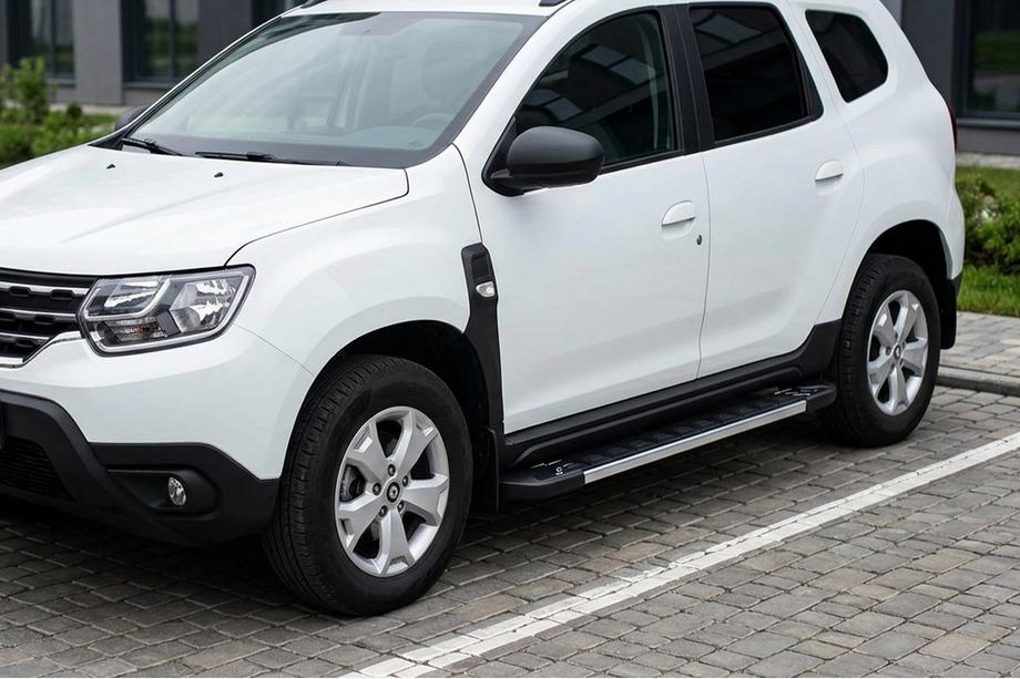 Renault Duster 2018–2024 Side steps RedLine V1 (2 stuks, aluminium) Image