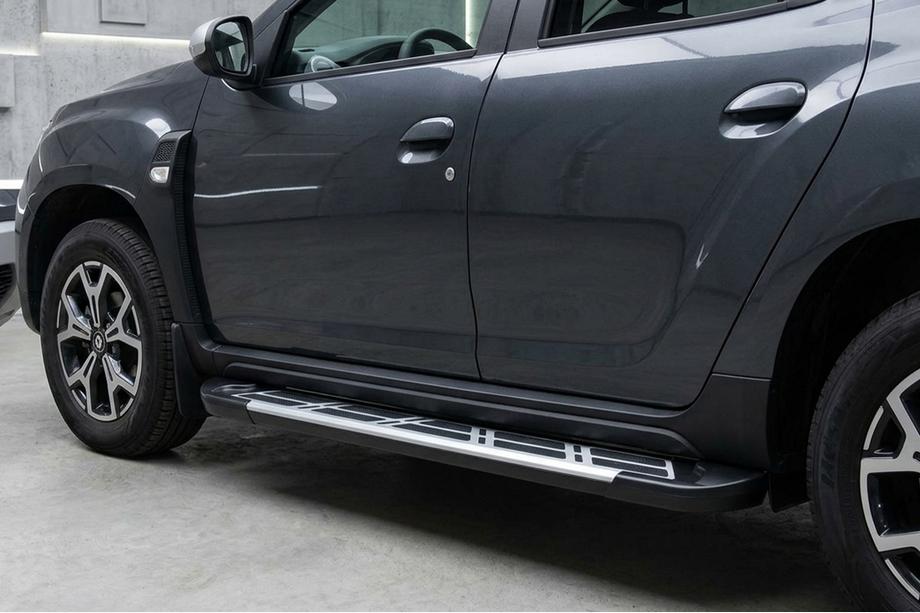 Renault Duster 2018–2024 Sunrise side steps (2 stuks, aluminium) Image