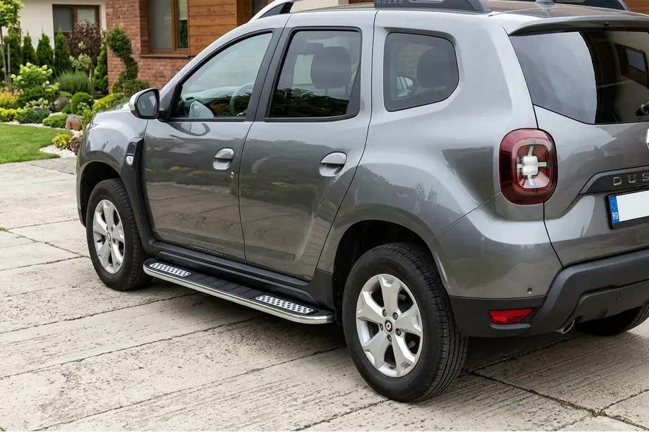Renault Duster 2018–2024 Tayga V2 side steps (2 stuks, aluminium) Image