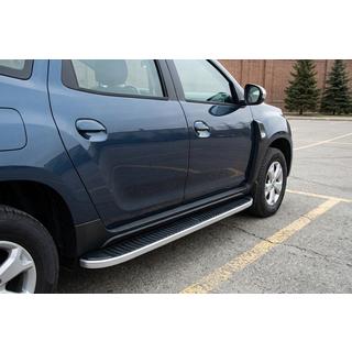 Side steps Tayga Grey V1 (set van 2, aluminium) foto 1