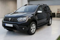Dacia Duster 2018–2024 Tayga Black V1 side steps (2 stuks, aluminium) foto 1