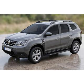 Side steps Bosphore Black (set van 2, aluminium) Dacia Duster 2018–2024 foto 1