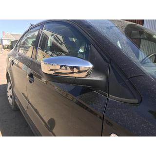 Chroom spiegelkappen Sedan (2 st., RVS) foto 4