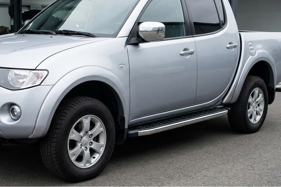 Fiat Fullback 2016– BlackLine side steps (2 stuks, aluminium) Image