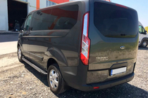Ford Custom 2013–2022 Bosphorus Grey zijsteps (set van 2, aluminium) foto 3