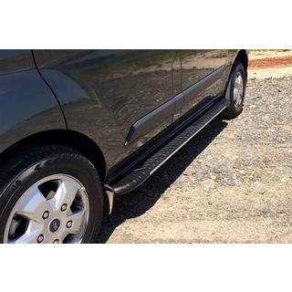 Bosphorus Grey zijsteps (set van 2, aluminium) Ford Custom 2013–2022 foto 1