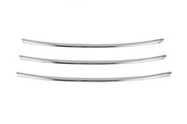 Renault Fluence 2009–2016 RVS sierlijsten voor bumpergrille (2009-2013) foto 2