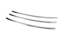 Renault Fluence 2009–2016 RVS sierlijsten voor bumpergrille (2009-2013) foto 3