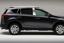 Toyota Rav 4 2013–2018 Deurstijl sierlijsten (8-delig, RVS) foto 1
