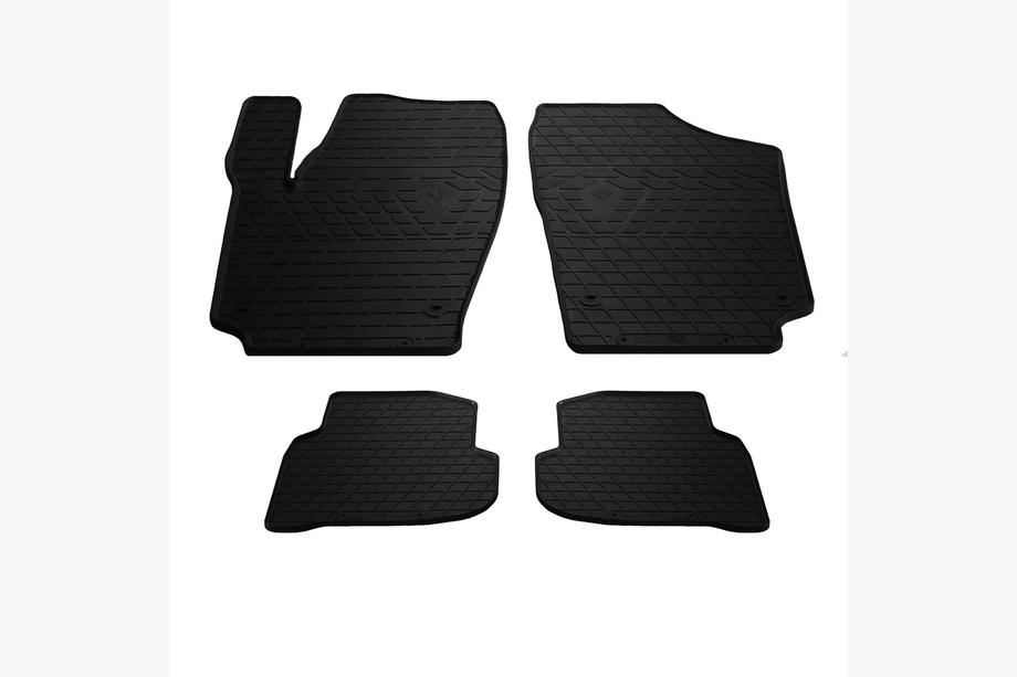 Volkswagen Polo 2010–2017 Rubberen automatten Sedan (4 stuks, Stingray Premium) Image