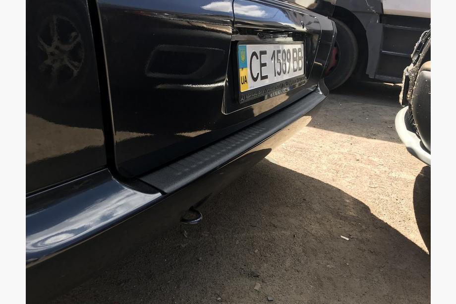 Mercedes Vito W638 1996–2003 Achterbumper beschermlijst DDU-mat (ABS) Foto 2