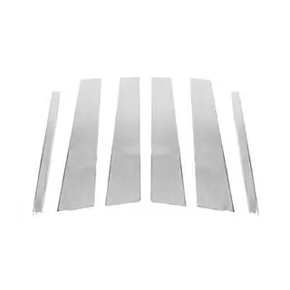 RVS deurstijl sierlijsten (6 stuks) foto 3