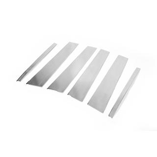 RVS deurstijl sierlijsten (6 stuks) foto 4