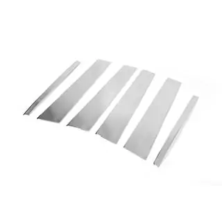 RVS deurstijl sierlijsten (6 stuks) foto 4