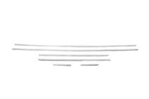 Mercedes C-klasse W204 2007–2015 RVS deurlijstcovers (6 stuks) foto 3
