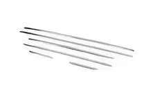 Mercedes S-Class W222 2013–2022 Sierlijst covers V1 (6 stuks, RVS) foto 3