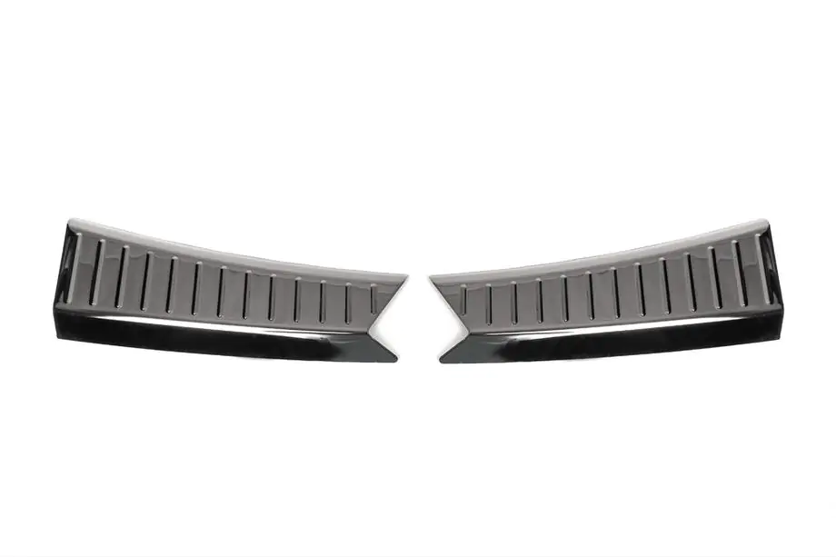 Ford Kuga/Escape 2013–2019 Bagageruimdorpelbeschermer 2013-2016 (2-delig, zwart RVS) Image