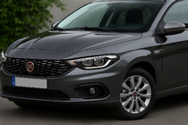 Fiat Tipo 2016– Spiegelkappen zwart chroom (set 2 st., kunststof) foto 2