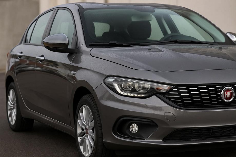 Fiat Tipo 2016– Spiegelkappen zwart chroom (set 2 st., kunststof) Image