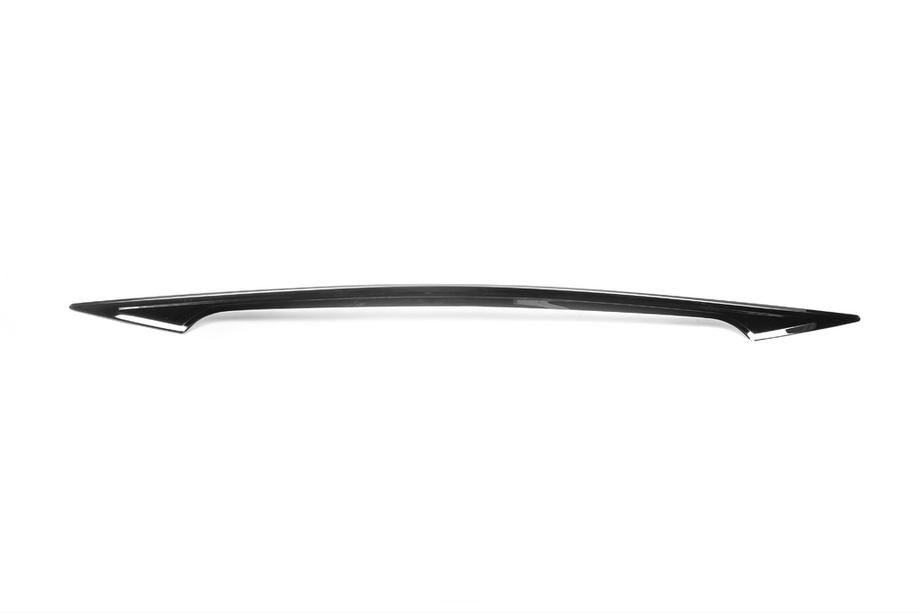 Nissan Qashqai 2014–2021 Sierlijst boven kenteken Zwart Chroom (RVS) Foto 1