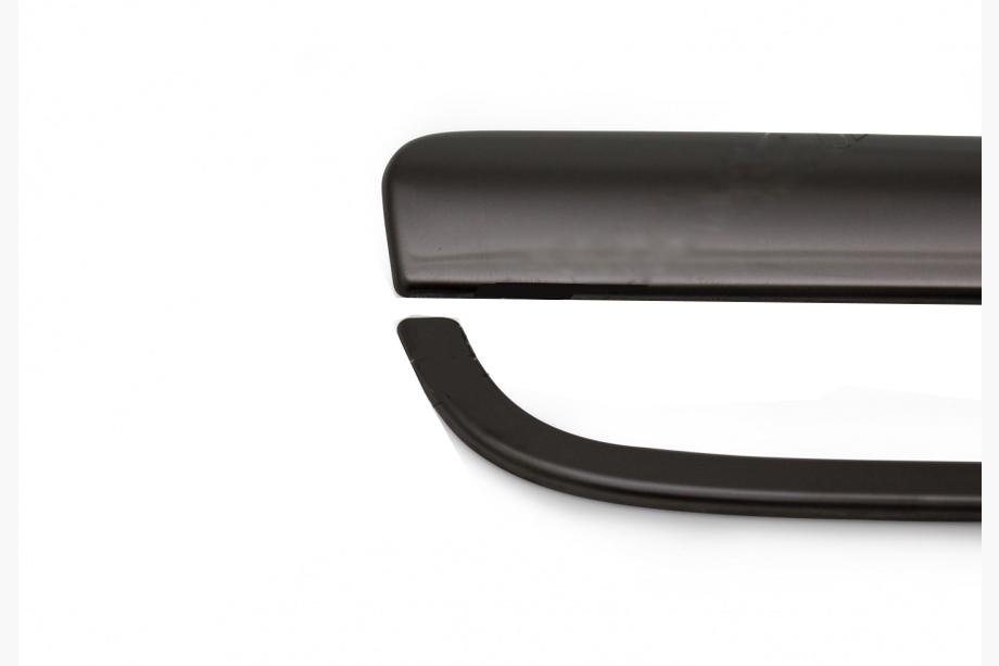 Mercedes Vito W639 2004–2014 Achterdeurhandgreep cover zwart chroom (RVS) Foto 3
