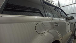 Mercedes GL-klasse X164 2006–2012 Onderste raamlijsten (6 stuks, RVS) foto 7
