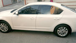 Skoda Octavia III A7 2013–2019 Bovenste raamomlijsting (4 stuks, RVS) foto 3