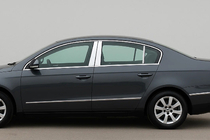 Volkswagen Passat B6 2006–2012 Deurstijl sierlijsten (SD, RVS) foto 1