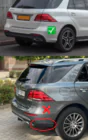 Mercedes GLE/ML-klasse W166 2011–2018 GLE63 AMG bodykit set (met achterdiffuser) foto 4