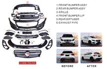 Mercedes GLA X156 2014–2019 Complete AMG bodykit foto 3