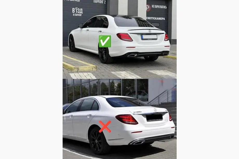 Mercedes E-class W213 2016–2023 AMG E63 bodykitset (voor 2016-2020) Foto 9